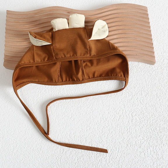 Baby Girl Cartoon Sheep Round-Collar Short-Sleeved Onesie Combo Hat In Summer, MyKids-USA®, Baby & Toddler Outfits, MyKids-USA / Baby Girl Cartoon Sheep Round-Collar Short-Sleeve Onesie with Hat – Summer MyKids-USA