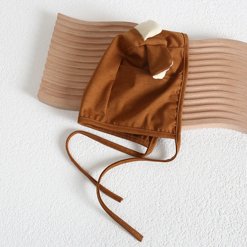 Baby Girl Cartoon Sheep Round-Collar Short-Sleeved Onesie Combo Hat In Summer, MyKids-USA®, Baby & Toddler Outfits, MyKids-USA / Baby Girl Cartoon Sheep Round-Collar Short-Sleeve Onesie with Hat – Summer MyKids-USA