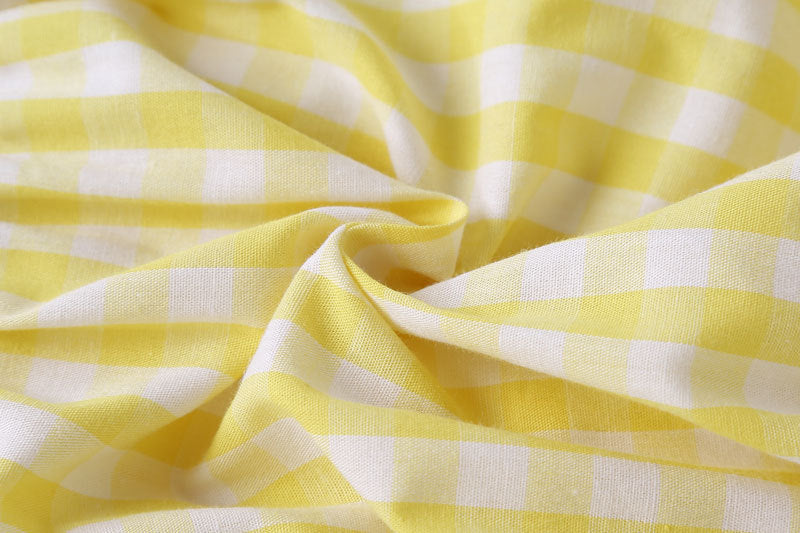 Baby Girl Plaid Pattern Floral Embroidery Round Collar Short-Sleeved Onesies, MyKids-USA®, Baby & Toddler Outerwear, MyKids-USA / Baby Girl Plaid Pattern Floral Embroidery Short-Sleeve Onesie MyKids-USA