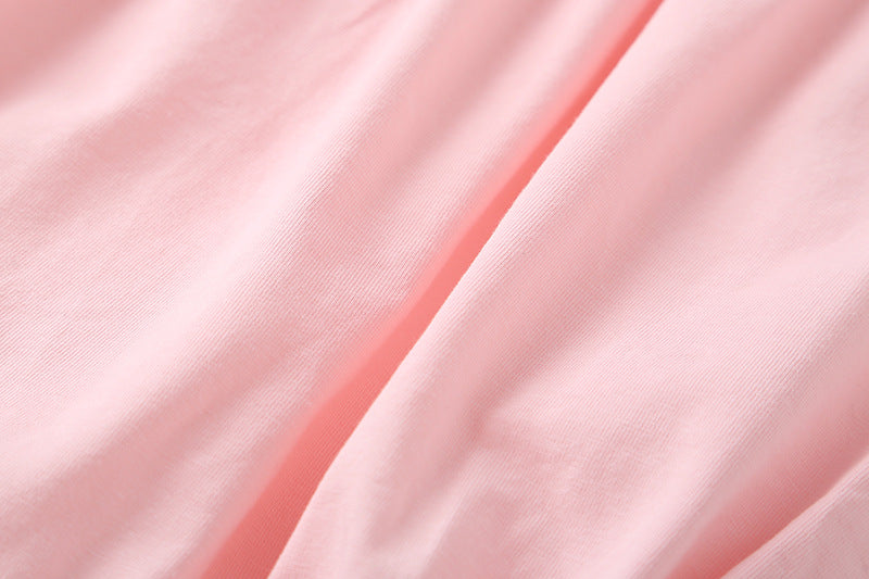 Baby Girl Round Collar Short-Sleeved Small Daisy Pattern Flounce Design Embroidered Onesies, MyKids-USA®, Baby & Toddler Outfits, MyKids-USA / Baby Girl Short-Sleeve Embroidered Daisy Onesie MyKids-USA