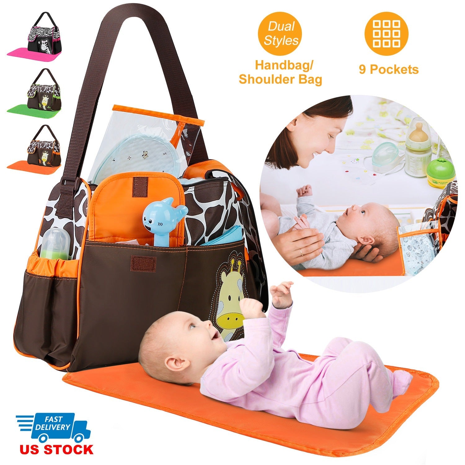 Baby Nappy Diaper Bag