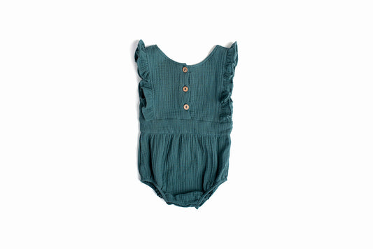 Backless Cotton Romper – Soft, Safe & Stylish for Babies by Babe Basics (6–24M)