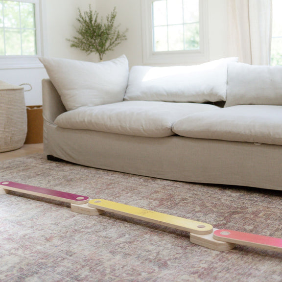 Balance beam for child development