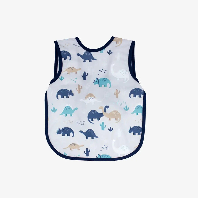BapronBaby® Bapron in Desert Dinos / Bib + Apron That Safely Ties Around the Body / BapronBaby® Bapron – Bib-Apron Hybrid for Mess-Free Mealtimes by ezpz