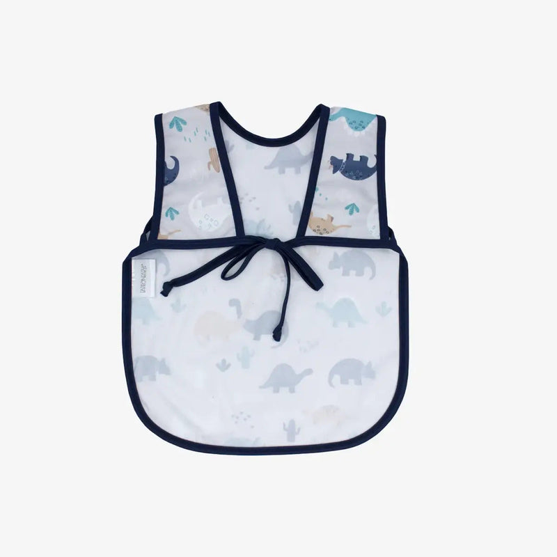 BapronBaby® Bapron in Desert Dinos / Bib + Apron That Safely Ties Around the Body / BapronBaby® Bapron – Bib-Apron Hybrid for Mess-Free Mealtimes by ezpz