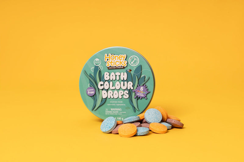 Honeysticks Bath Drops – Safe & Colorful Fun for Kids Ages 2+ by Honeysticks USA