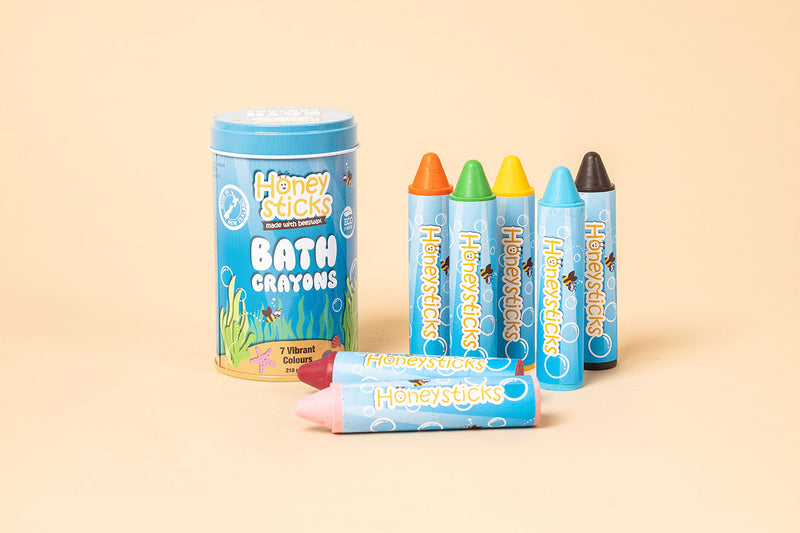 Super Jumbo Bath Crayons – Non-Toxic Fun for Tub Time by Honeysticks USA
