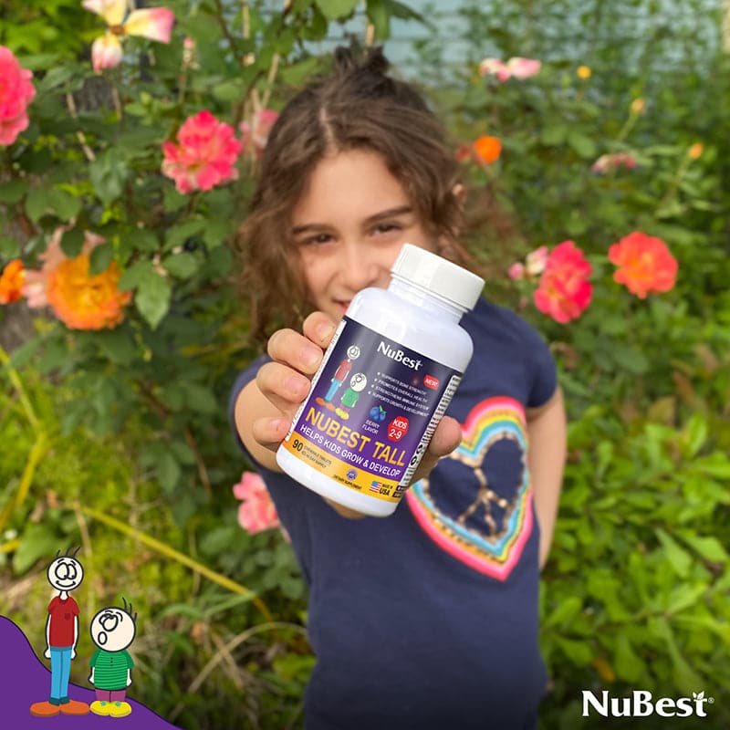 Berry 90 Chewables for Growth Support – Kids Ages 2–9 by NuBest Nutrition