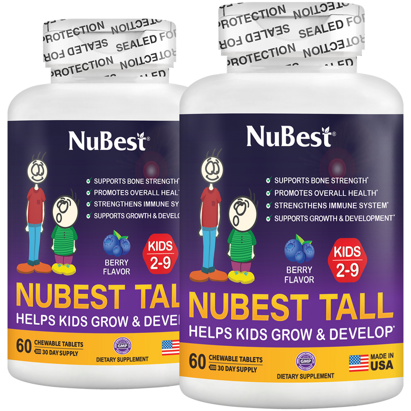 Berry Multivitamins for Kids (Ages 2–9) – 60 Chewables by NuBest Nutrition