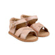 Blush Leather Baby Sandals – Soft + Supportive by Babe Basics