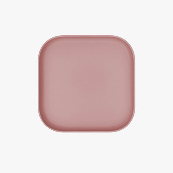 Blush Mealtime Plates (2-Pack) – Safe, Stylish Kids Tableware by ezpz