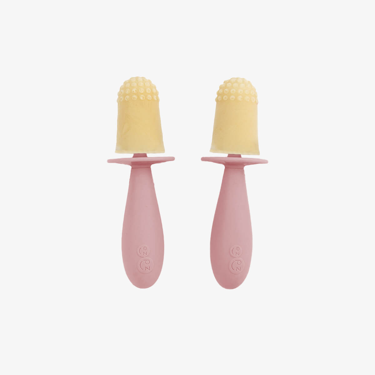 Tiny Pops in Blush / Silicone Popsicle Mold for Babies, Frozen Puree & Breastmilk Popsicles #color_blush / Tiny Pops – Baby-Sized Popsicle Mold for Nourishment + Teething Relief by ezpz