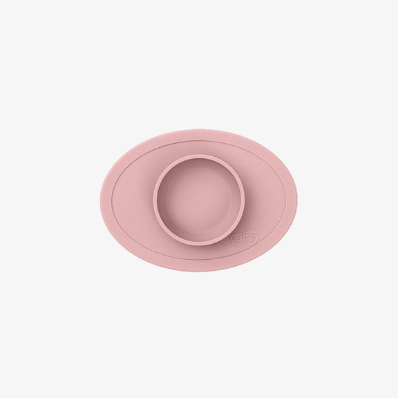 The Tiny Bowl in Blush by ezpz / Silicone Bowl for Babies that Fits on High Chairs #color_blush