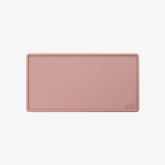 The Tiny Placemat in Blush is a non-slip, silicone placemat that fits on most highchair trays #color_blush / Tiny Placemat – On-the-Go Mealtime Mat for Babies & Toddlers