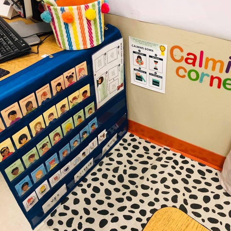 My Feelings Card Set + "What Can I Do?" Activity Mat (In ToolKit) - PeaceMakers Generation Mindful - Generation Mindful,  - teach emotions parenting child therapy tool