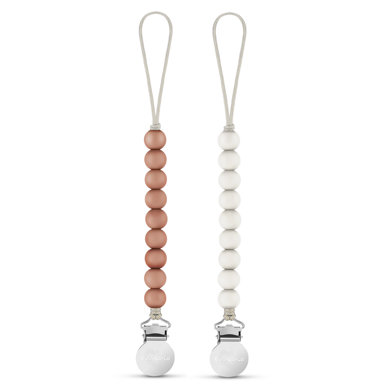 Lulababe Beaded Pacifier Clip – Safe & Stylish by Bleu La La