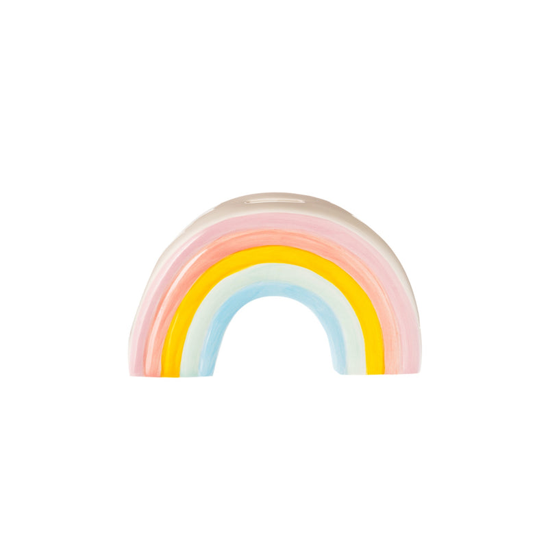 Ceramic Rainbow Money Bank by Creative Gifts