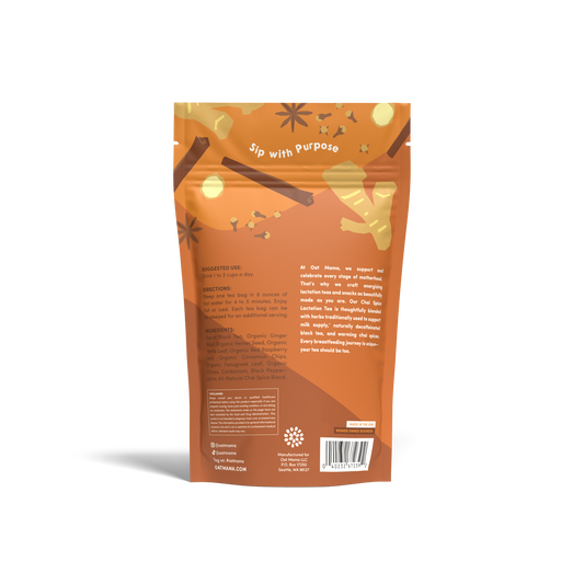 Chai Spice Lactation Tea – Cozy Milk Support by Oat Mama