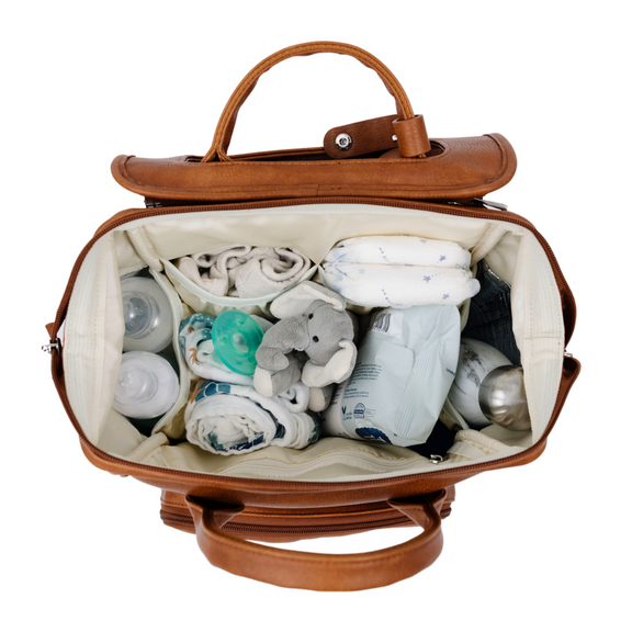 Citi Explorer Diaper Bag – Vintage Tan Citi Collective