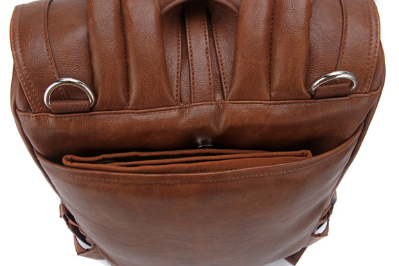 Citi Navigator Diaper Bag – Saddle Brown Citi Collective