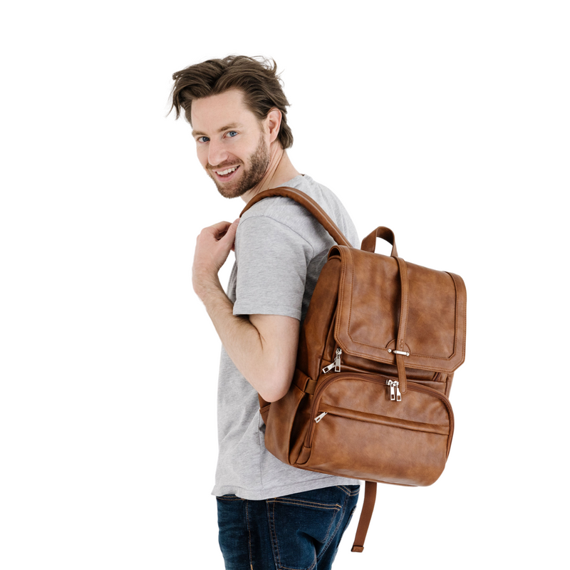 Citi Navigator Diaper Bag – Saddle Brown Citi Collective