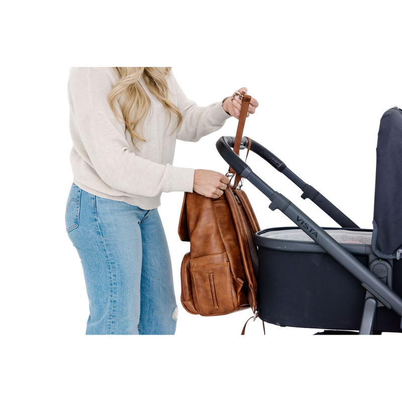 Citi Navigator Diaper Bag – Saddle Brown Citi Collective