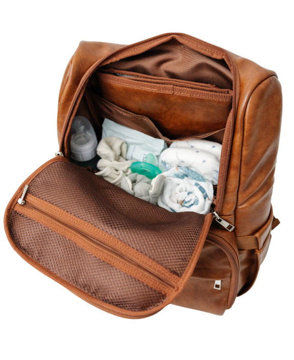 Citi Navigator Diaper Bag – Saddle Brown Citi Collective