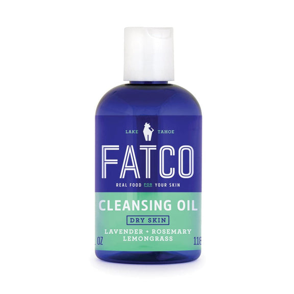 CLEANSING OIL FOR DRY SKIN 4 OZ-FATCO Skincare Products paleo skincare vegan friendly OCM cleanser dry combination