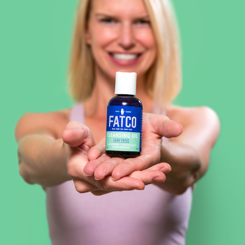 CLEANSING OIL FOR OILY SKIN 2 OZ-FATCO Skincare Products paleo skincare vegan friendly OCM cleanser oily