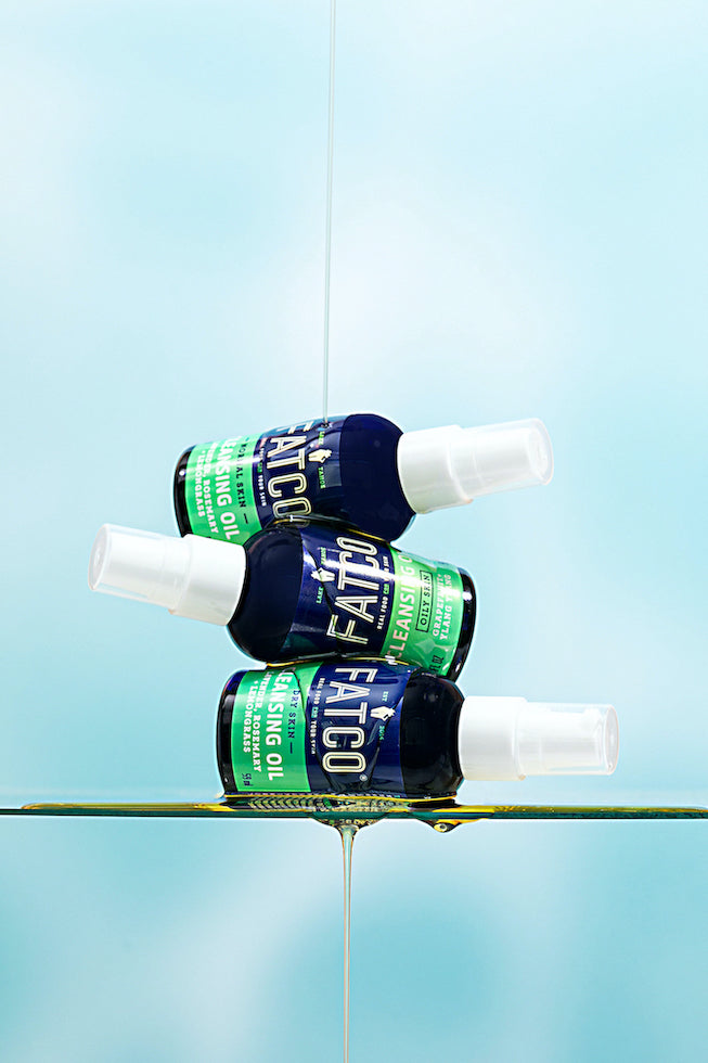 Cleansing Oil for Oily Skin – 4oz Glow Control FATCO skincare