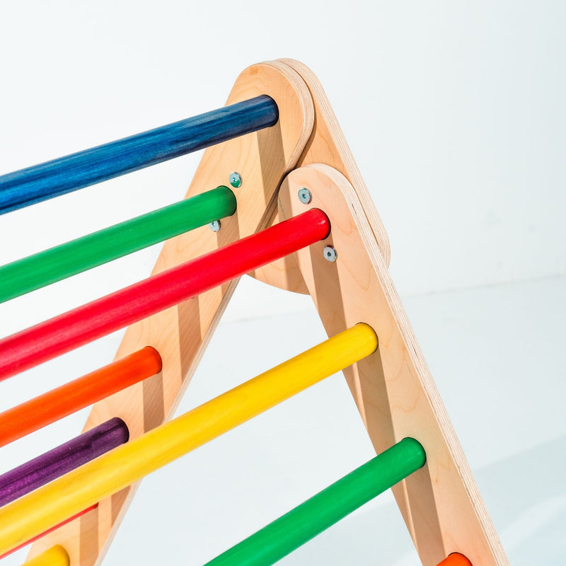 Pikler Triangle Climber Set – Boost Balance & Play by Bunny Hopkins