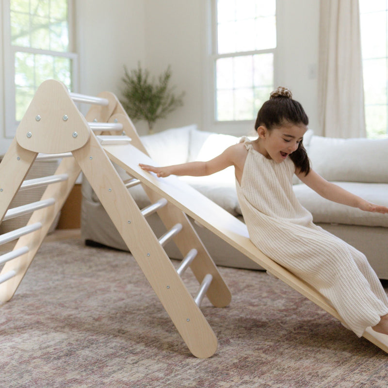 Pikler Triangle Climber Set – Boost Balance & Play by Bunny Hopkins