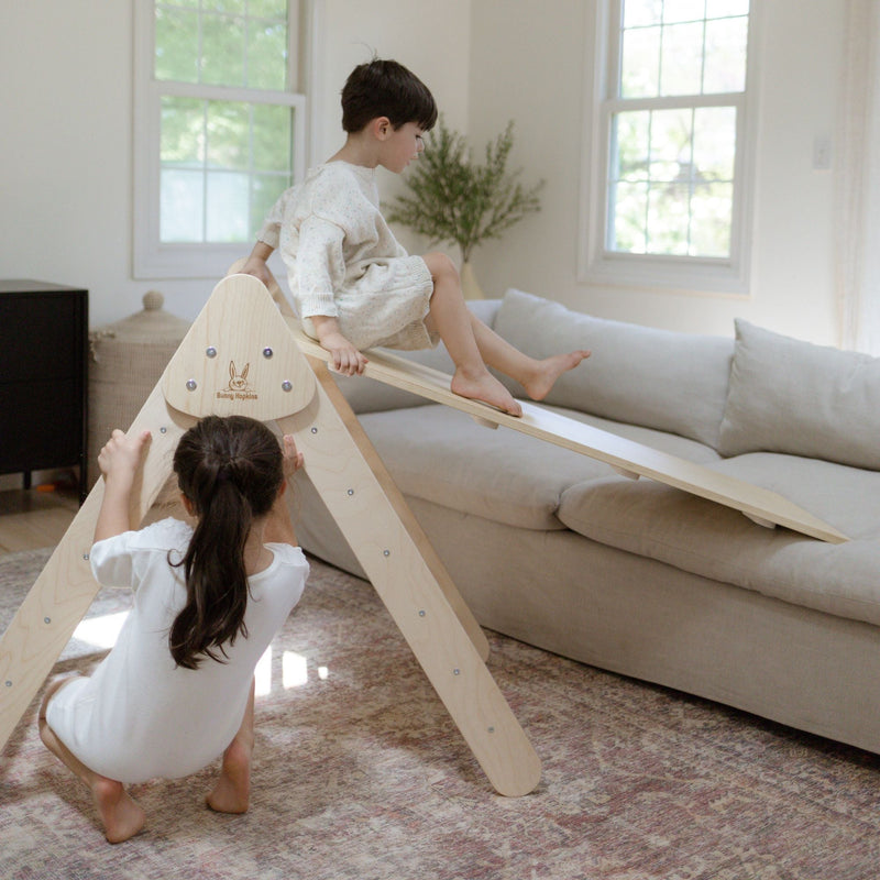 Pikler Triangle Climber Set – Boost Balance & Play by Bunny Hopkins