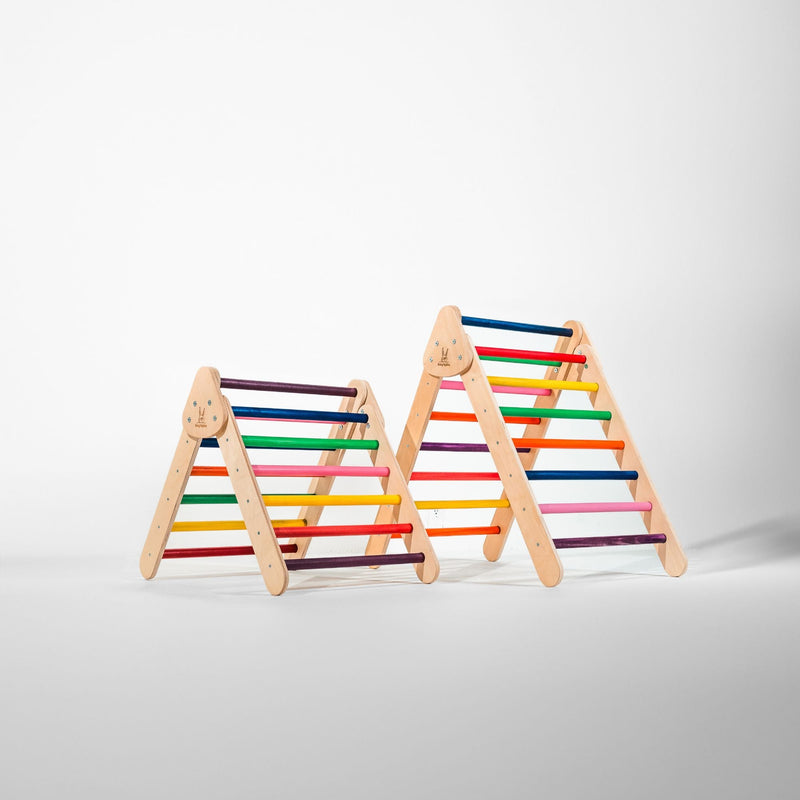 Pikler Triangle Climber Set – Boost Balance & Play by Bunny Hopkins