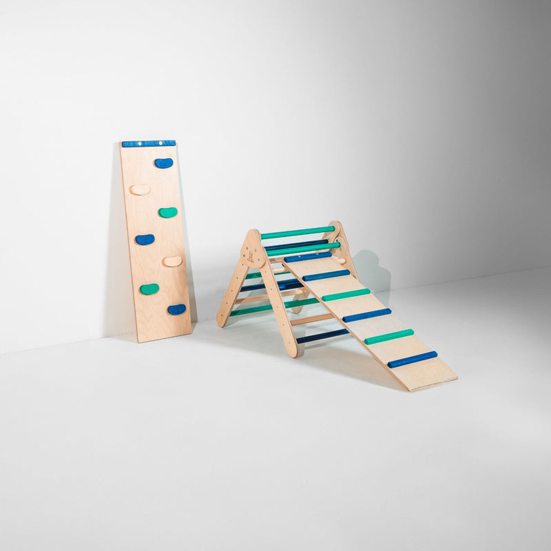 Pikler Triangle Climber Set – Boost Balance & Play by Bunny Hopkins