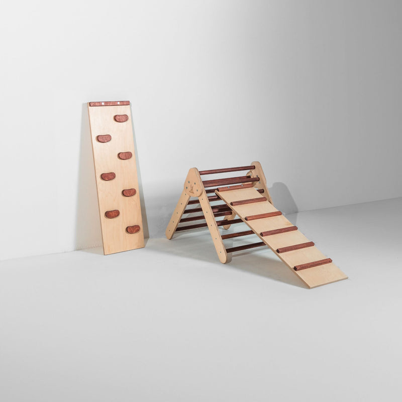 Pikler Triangle Climber Set – Boost Balance & Play by Bunny Hopkins