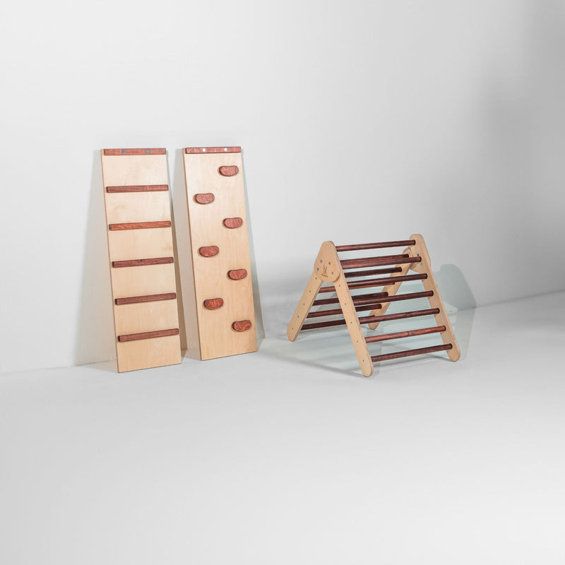 Pikler Triangle Climber Set – Boost Balance & Play by Bunny Hopkins