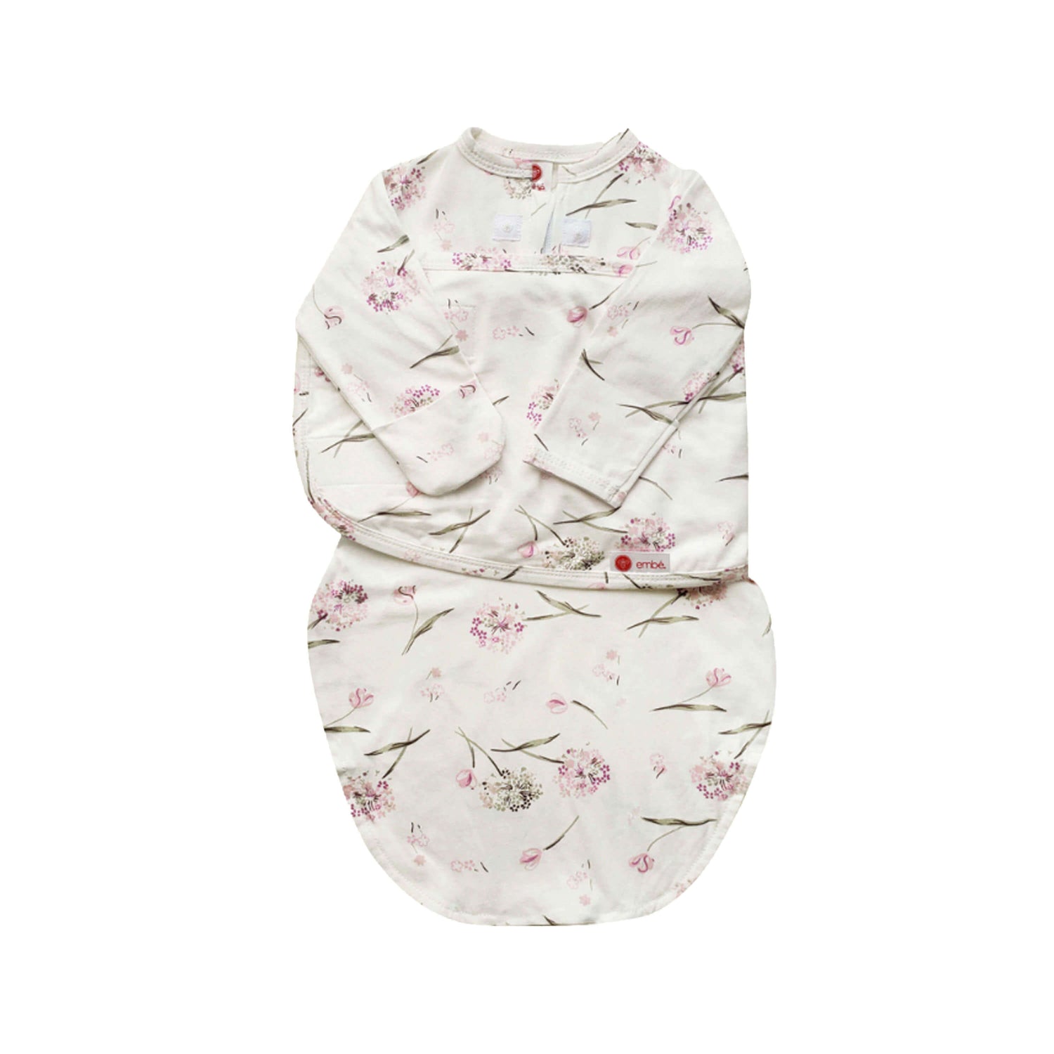 Clustered Long Sleeve Starter Baby Swaddle embe