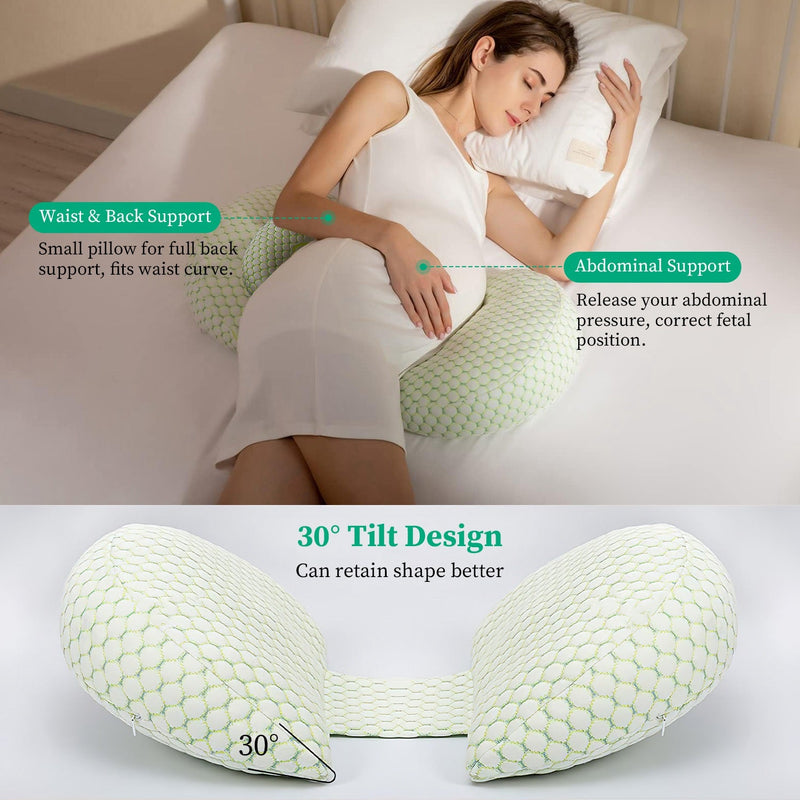 Comfortable Pregnancy Pillow for Sleeping / Healthy Wealthy Kids