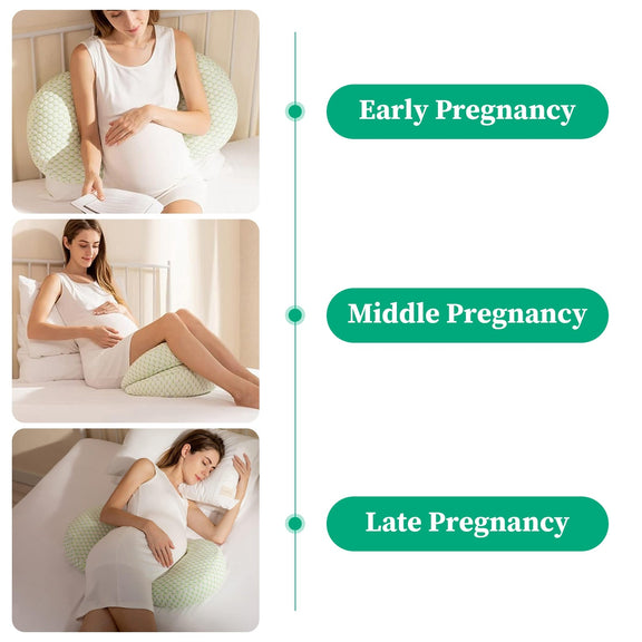 Comfortable Pregnancy Pillow for Sleeping / Healthy Wealthy Kids
