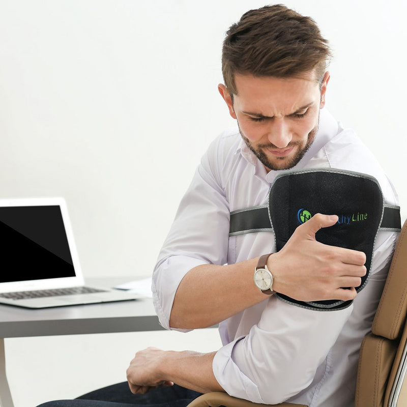 Portable Shoulder Heated Gemstone Pad - Relaxing and soothing pain relief device