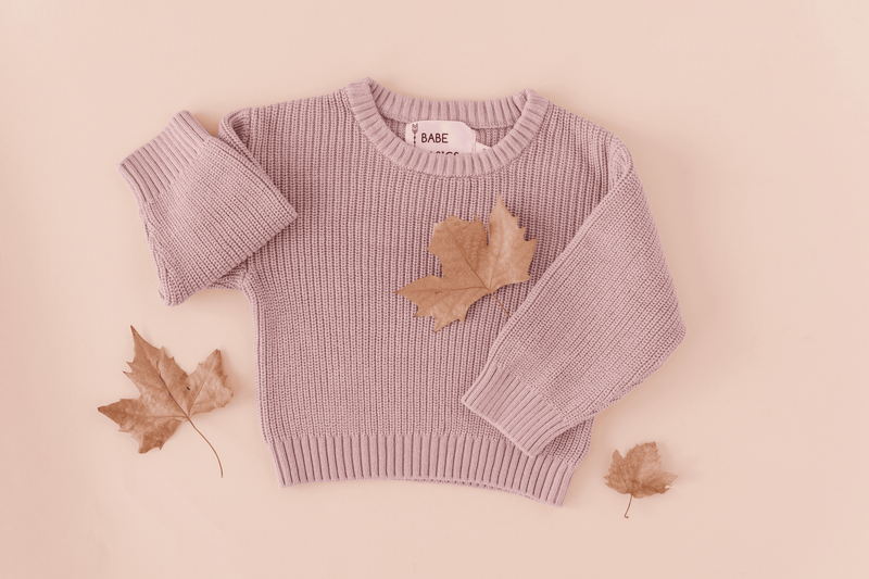 Cozy Knit Baby Sweater – Soft, Stylish Layers by Babe Basics