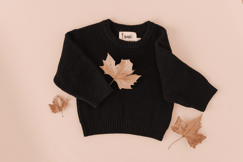 Cozy Knit Baby Sweater – Soft, Stylish Layers by Babe Basics