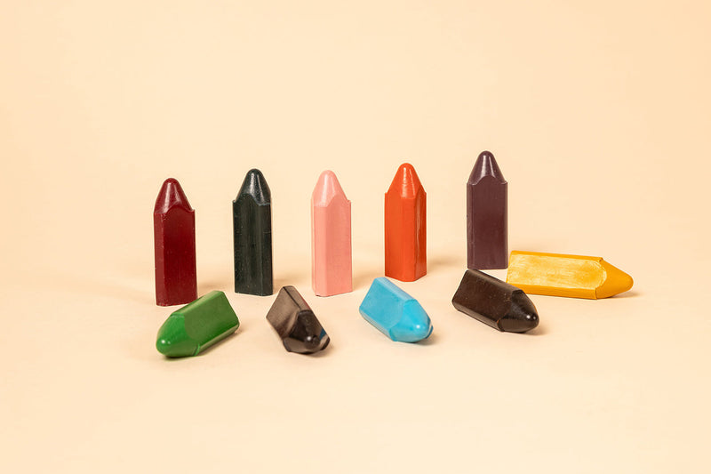 Triangle Crayons – Safe, Easy-Grip Crayons for Toddlers by Honeysticks USA