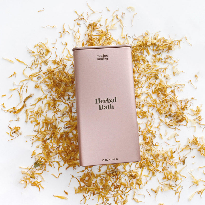 organic healing herbal bath for postpartum