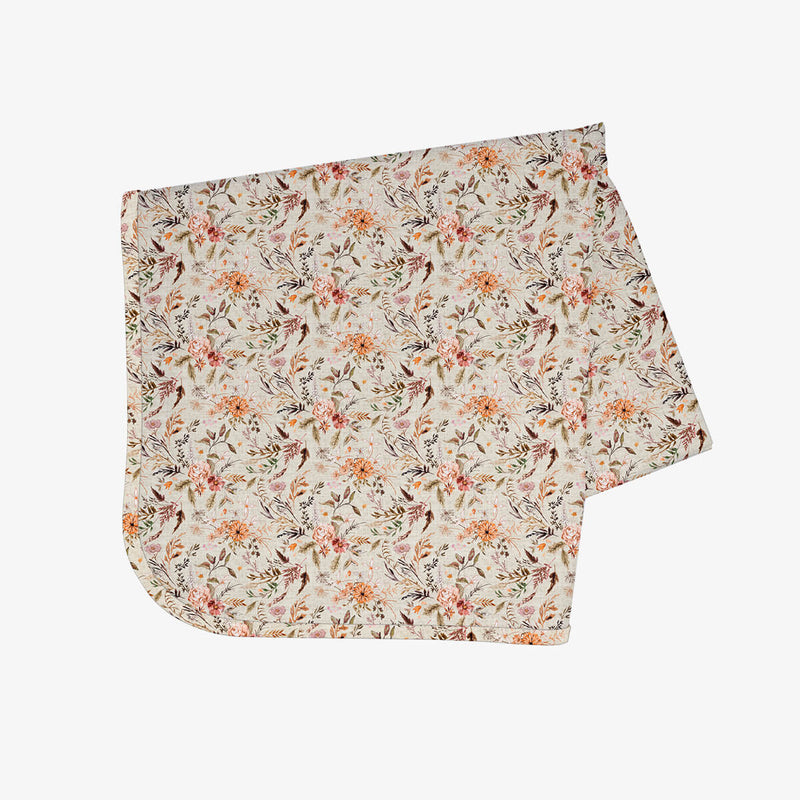 BapronBaby® Splash Mat in Delilah Floral / Large Waterproof Pad to Catch Highchair Mess