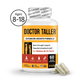 Doctor Taller Height Support for Kids (8+) & Teens – Bone Growth & Development | 60 Vegan Capsules by NuBest Nutrition