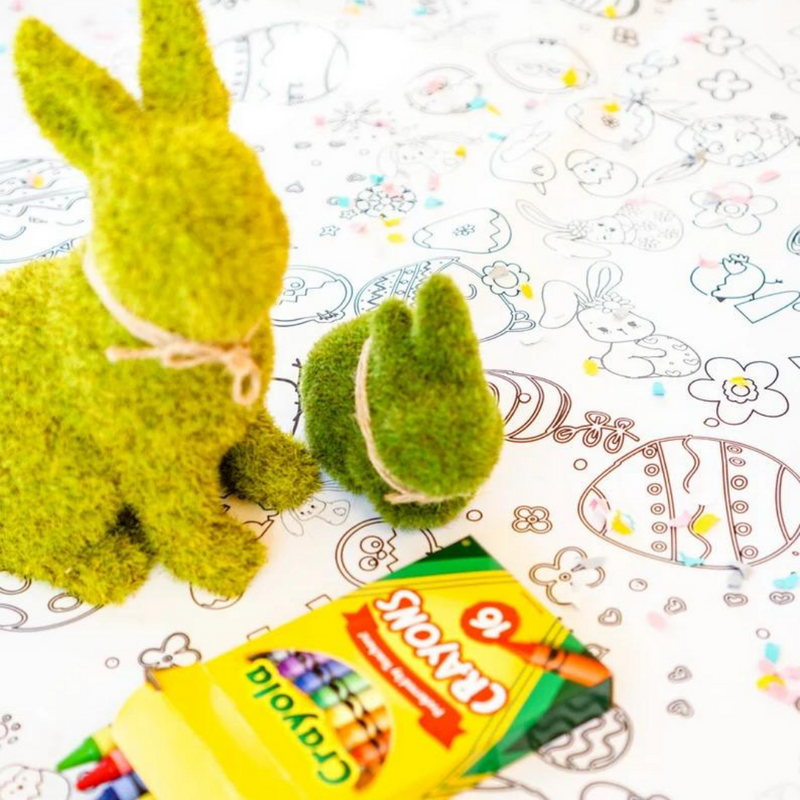 Easter Coloring Table Runner