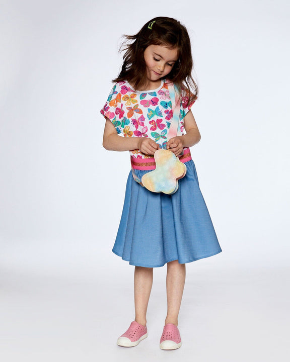 Butterfly Bag Rainbow Stripe - F30GA_000