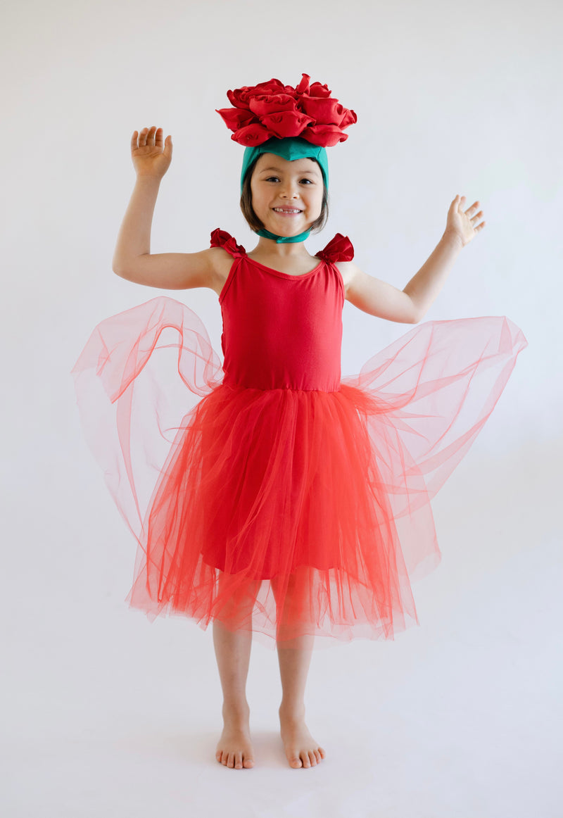 Rose Costume with Tutu – Baby / Kids’ Dress Up & Pretend Play